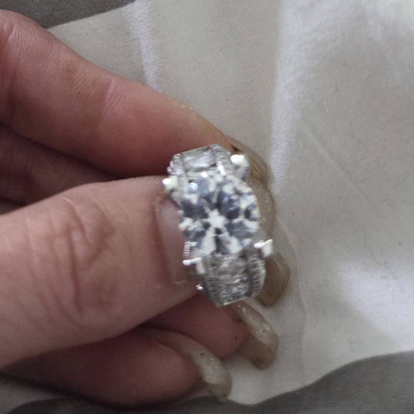 Silver Women's Ring - Picture 3 of 3